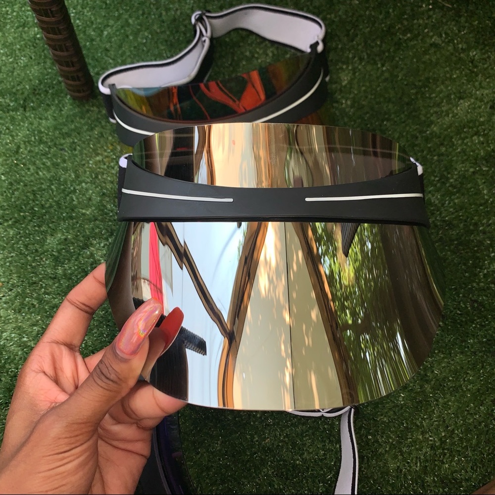 Silver Reflective Visor